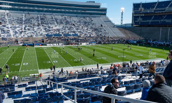 West Shore Home Field at Beaver Stadium - Section West G Seat View