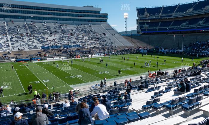 West Shore Home Field at Beaver Stadium - Section West H Seat View