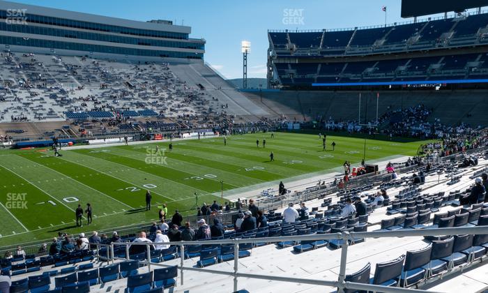 West Shore Home Field at Beaver Stadium - Section West J Seat View