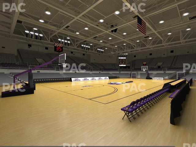 Williams Arena at Minges Coliseum - Section 101 Seat View