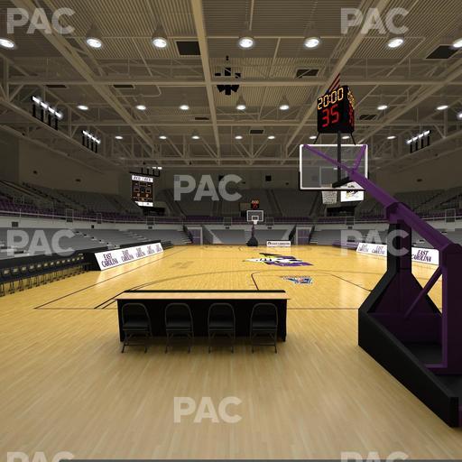 Williams Arena at Minges Coliseum - Section 103 Seat View