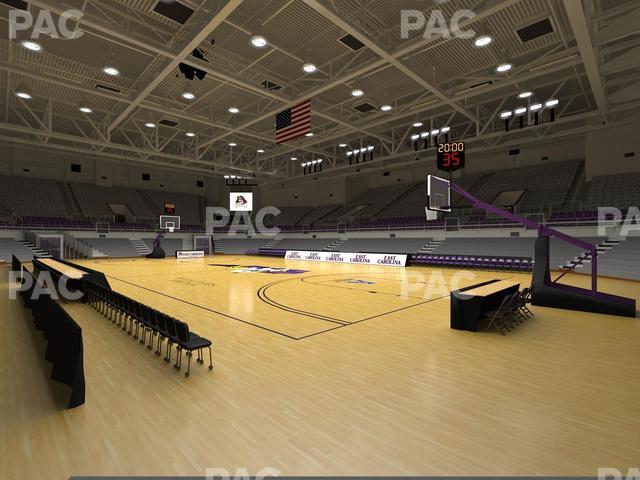 Williams Arena at Minges Coliseum - Section 104 Seat View