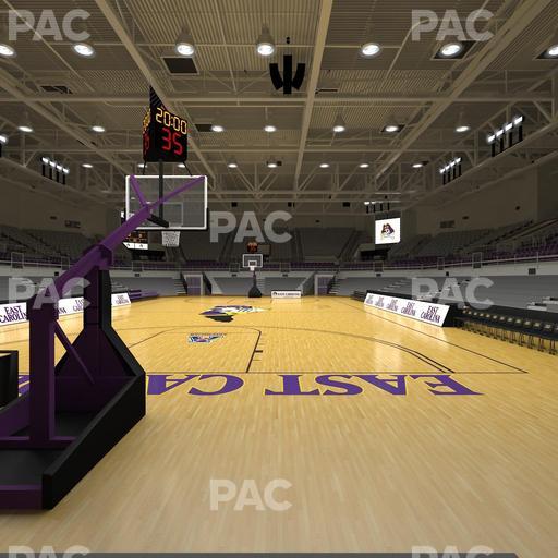 Williams Arena at Minges Coliseum - Section 109 Seat View