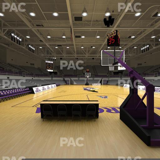 Williams Arena at Minges Coliseum - Section 110 Seat View