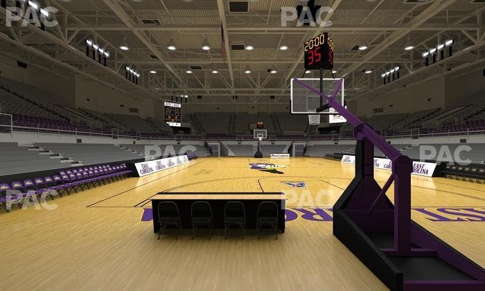 Williams Arena at Minges Coliseum - Section 110 Seat View