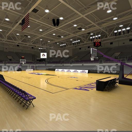 Williams Arena at Minges Coliseum - Section 111 Seat View