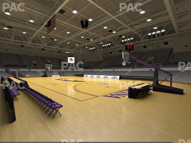 Williams Arena at Minges Coliseum - Section 111 Seat View