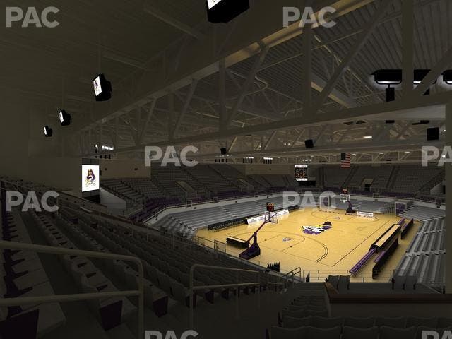 Williams Arena at Minges Coliseum - Section 201 Seat View