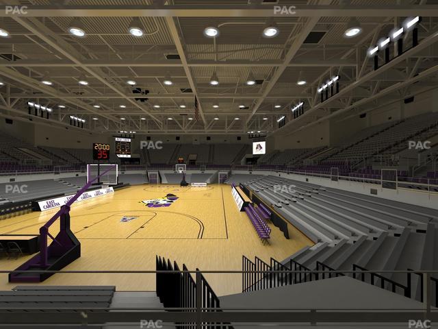 Williams Arena at Minges Coliseum - Section 202 Seat View Williams Arena at Minges Coliseum - Section 202 Seat View
