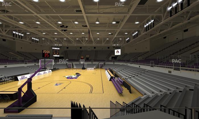 Williams Arena at Minges Coliseum - Section 202 Seat View