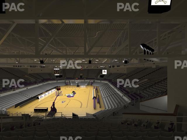 Williams Arena at Minges Coliseum - Section 202 Seat View