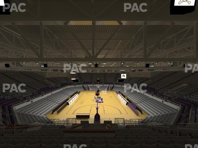 Williams Arena at Minges Coliseum - Section 203 Seat View
