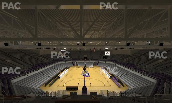 Williams Arena at Minges Coliseum - Section 203 Seat View