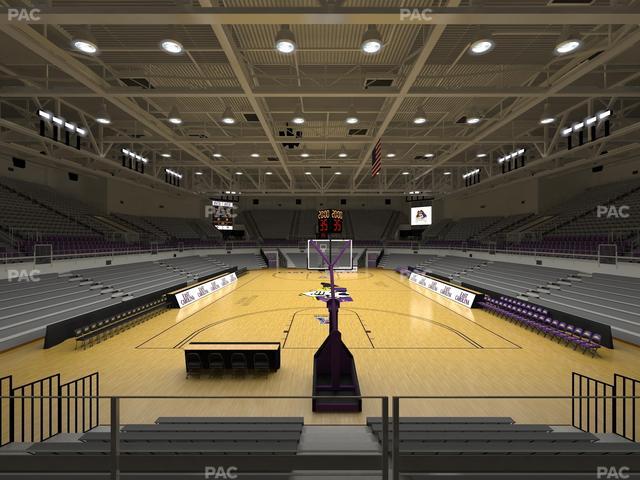 Williams Arena at Minges Coliseum - Section 203 Seat View Williams Arena at Minges Coliseum - Section 203 Seat View