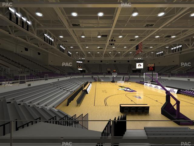 Williams Arena at Minges Coliseum - Section 204 Seat View Williams Arena at Minges Coliseum - Section 204 Seat View