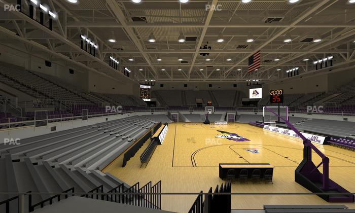 Williams Arena at Minges Coliseum - Section 204 Seat View