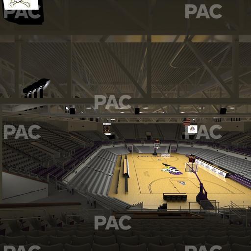 Williams Arena at Minges Coliseum - Section 204 Seat View