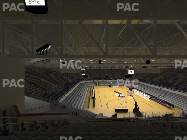 Williams Arena at Minges Coliseum - Section 204 Seat View