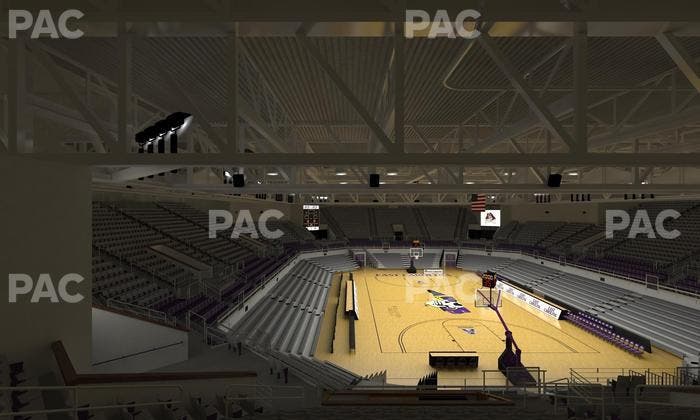 Williams Arena at Minges Coliseum - Section 204 Seat View