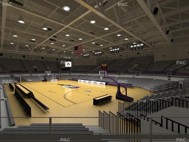 Williams Arena at Minges Coliseum - Section 205 Seat View Williams Arena at Minges Coliseum - Section 205 Seat View