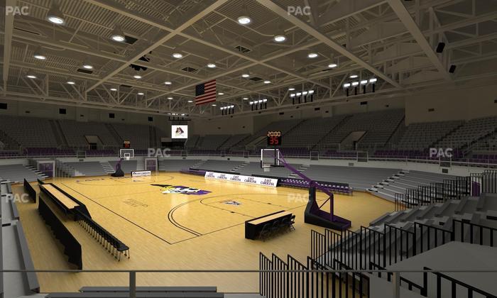 Williams Arena at Minges Coliseum - Section 205 Seat View