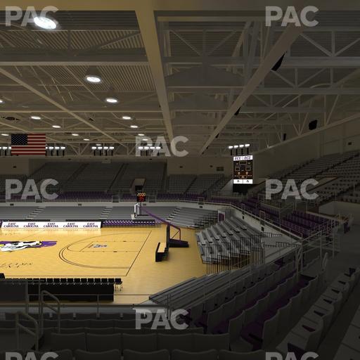 Williams Arena at Minges Coliseum - Section 205 Seat View