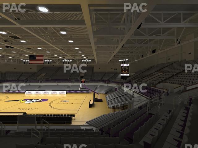 Williams Arena at Minges Coliseum - Section 205 Seat View