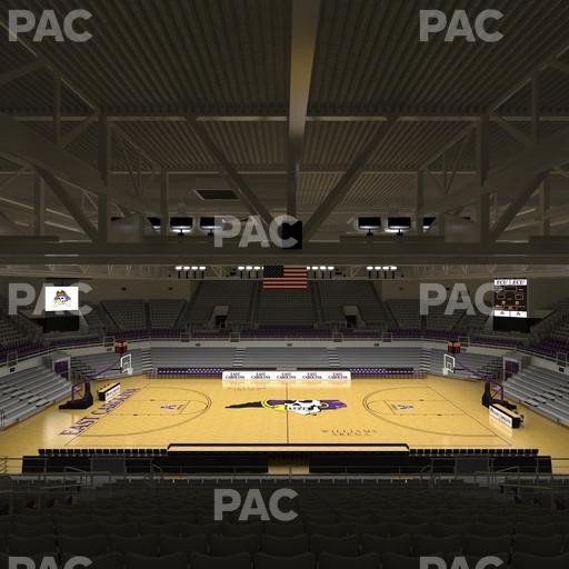 Williams Arena at Minges Coliseum - Section 207 Seat View