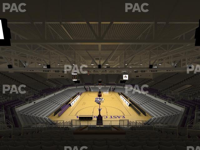 Williams Arena at Minges Coliseum - Section 211 Seat View