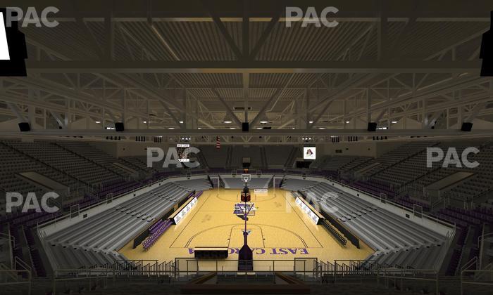 Williams Arena at Minges Coliseum - Section 211 Seat View