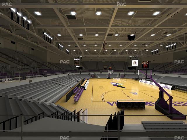 Williams Arena at Minges Coliseum - Section 212 Seat View Williams Arena at Minges Coliseum - Section 212 Seat View