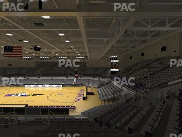 Williams Arena at Minges Coliseum - Section 213 Seat View
