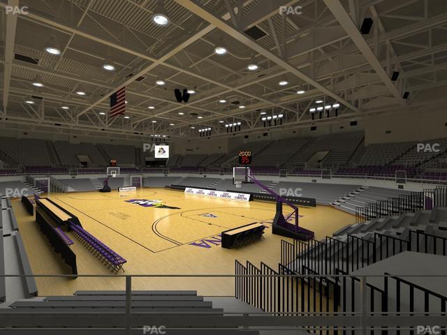 Williams Arena at Minges Coliseum - Section 213 Seat View Williams Arena at Minges Coliseum - Section 213 Seat View