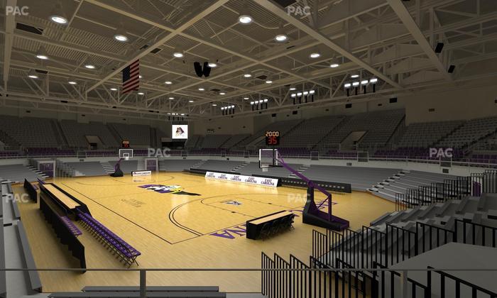 Williams Arena at Minges Coliseum - Section 213 Seat View
