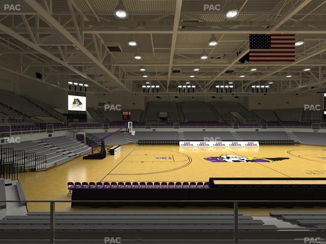 Williams Arena at Minges Coliseum - Section 216 Seat View Williams Arena at Minges Coliseum - Section 216 Seat View