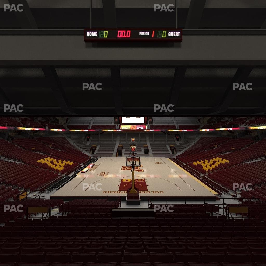 Williams Arena - Section 101 Seat View
