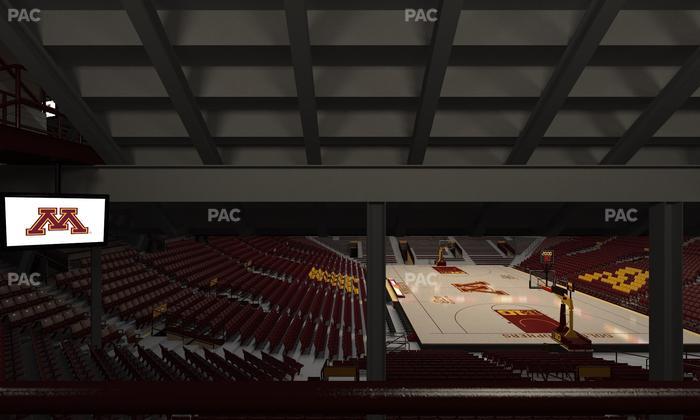 Williams Arena - Section 102 Seat View