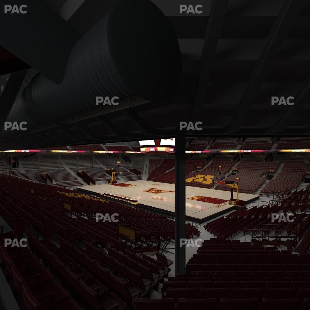 Williams Arena - Section 103 Seat View