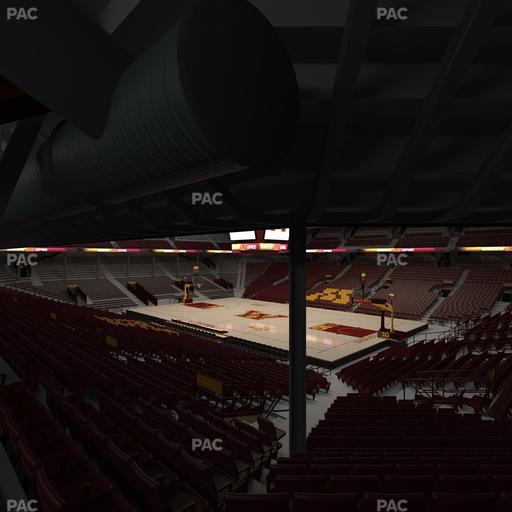 Williams Arena - Section 103 Seat View