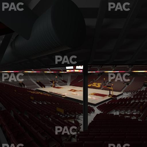 Williams Arena - Section 103 Seat View