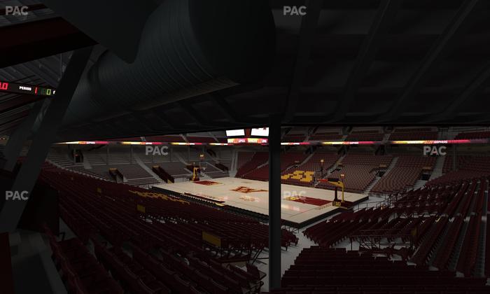 Williams Arena - Section 103 Seat View