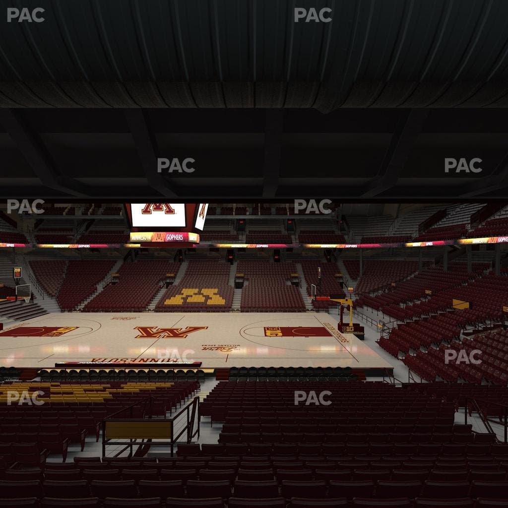 Williams Arena - Section 105 Seat View