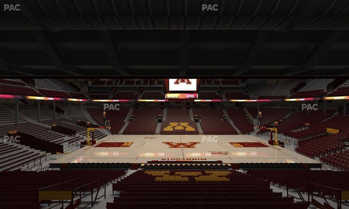 Williams Arena - Section 106 Seat View