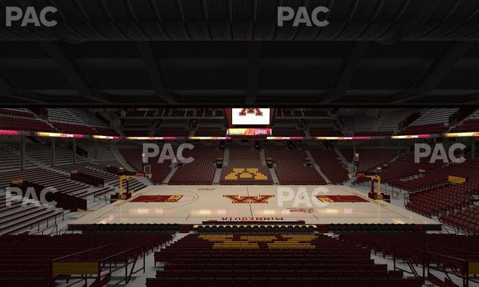 Williams Arena - Section 106 Seat View