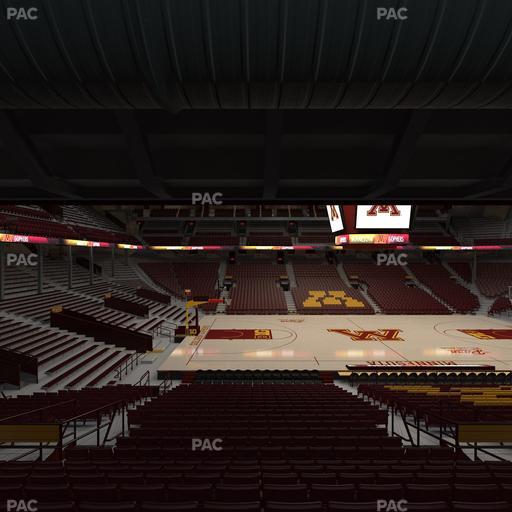 Williams Arena - Section 107 Seat View