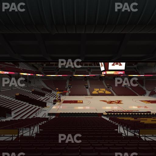 Williams Arena - Section 107 Seat View