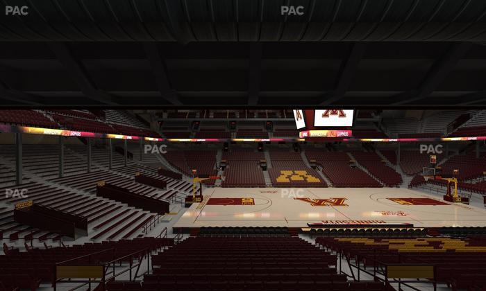 Williams Arena - Section 107 Seat View