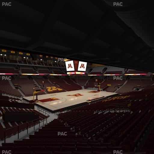 Williams Arena - Section 108 Seat View