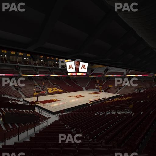 Williams Arena - Section 108 Seat View