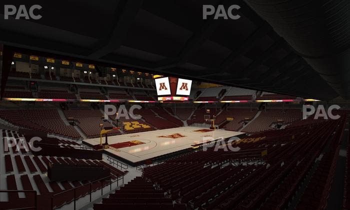 Williams Arena - Section 108 Seat View